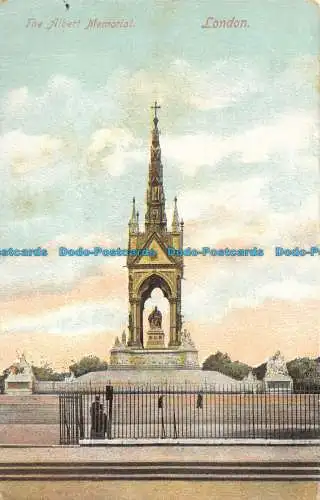 R080471 Das Albert Memorial. London. 1905