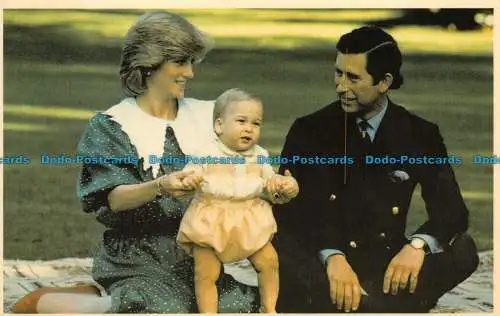 R081691 Sovereign Seriennr. 3. Charles und Diana in den Antipoden. Prescott Bild