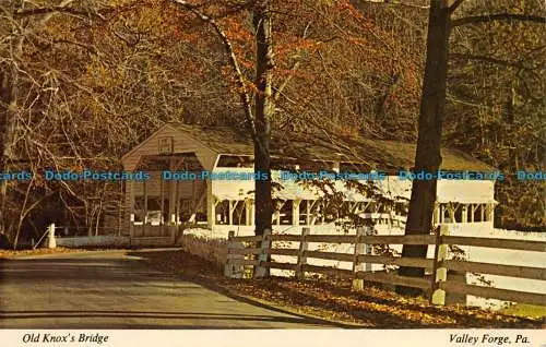 R081713 Alte Knox-Brücke. Valley Forge. Pa. Valley Forge Park. Pennsylvania. Hist