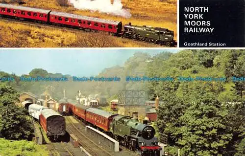 R081722 North York Moors Railway. Goathland Station. Dennis. Multi View