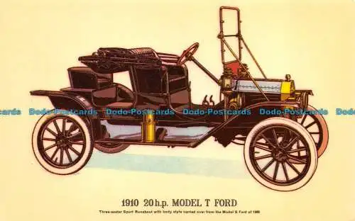 R082208 1910 20 h.P. Modell T Ford