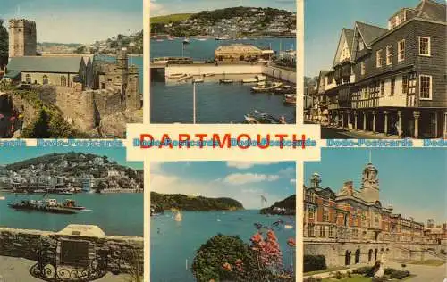 R081777 Dartmouth. Cotman Color Serie. Jarrold. Multi View