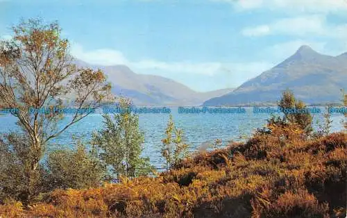 R082236 Loch Leven und der Pap von Glencoe