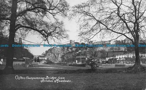 R081028 Clifton Hängebrücke von Ashton Meadows. Harvey Barton