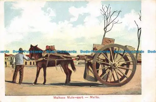 R081032 Malteser Mule Wagen. Malta