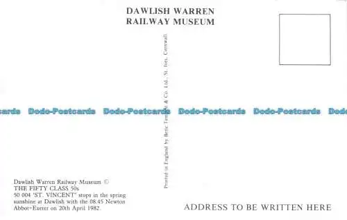 R082315 Dawlish Warren Railway Museum. Die Fifty Class 50s 50 004 St. Vincent St
