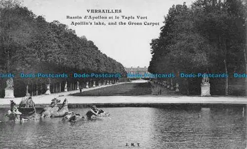 R081144 Versailles. Apollins See und der grüne Teppich. J.M.T