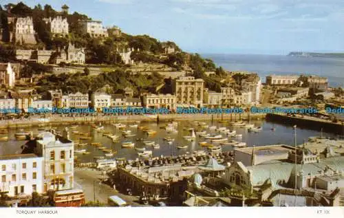 R082376 Torquay Harbour. Jarrold. RP