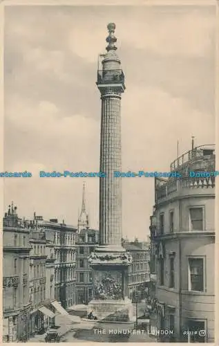 R081161 Das Denkmal. London. Valentinstag. Bromotyp. Nr. 07334