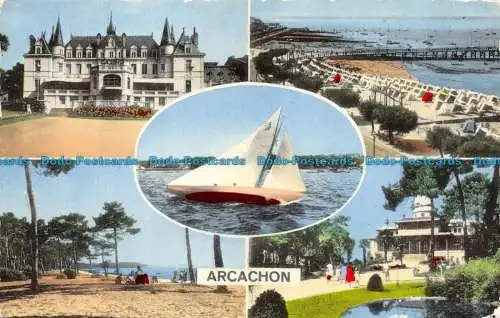 R082394 Arcachon. Multi-View. 1960