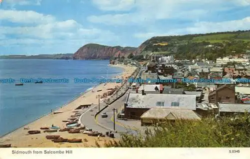 R082438 Sidmouth von Salcombe Hill. Dennis. 1969