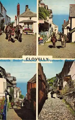 R082041 Clovelly. Multi-View. Lilywhite. 1969