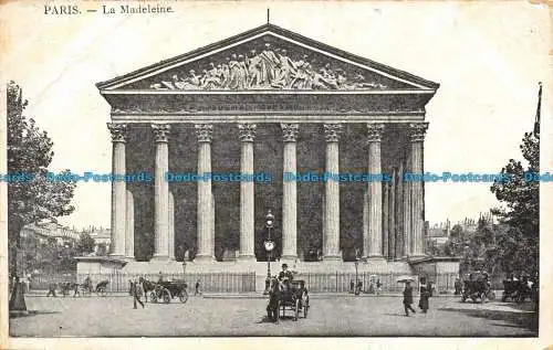 R081281 Paris. La Madeleine. 1919