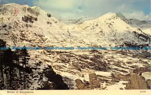 R082050 Winter in Snowdonia. Dennis. 1976