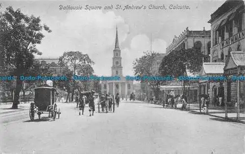 R081304 Dalhousie-Platz und St. Andrews-Kirche. Kalkutta. Nein. 52