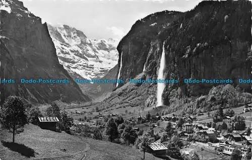 R082548 Lauterbrunnen. Staubbach. Walter Schild