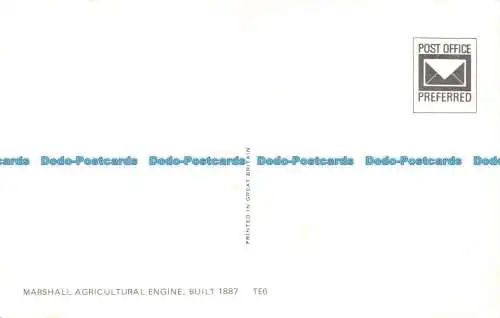 R083026 Marshall Landwirtschaftsmotor. Gebaut 1887