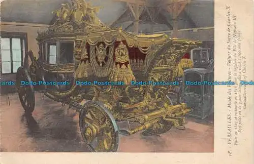 R083030 Versailles. Automuseum. Auto der Heiligen Karl X. Moreau