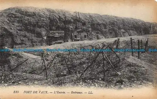 R084103 Fort de Vaux. Eingang L. LL. Nr. 539