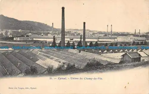 R084128 Epinal. Fabriken von Champ du Pin. Nr. 31