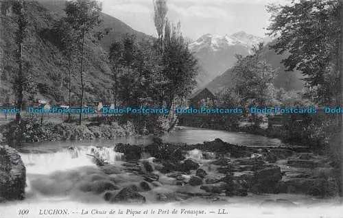 R084133 Luchon. Der Pikakfall und der Hafen von Venasque. LL. Nr. 10