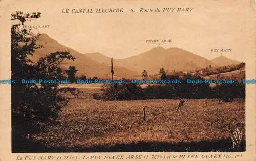 R084150 Le Puy Mary. Puy Peyre Arse und Peyre Guary