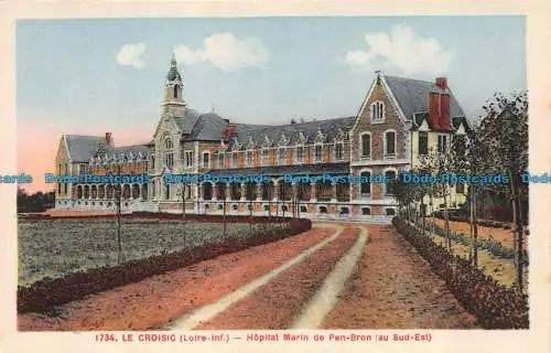 R084156 Le Croisic. Marinekrankenhaus von Pen Bron. F. Hut ab. Nr. 1734