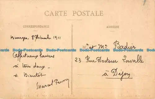 R084171 Bourges. Die Kathedrale. 1911