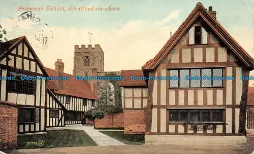 R084353 Gymnasium. Stratford auf Avon. Valentinstag. 1907