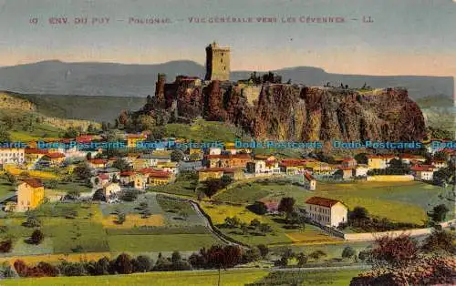 R084208 ca. du Puy. Polignac. Allgemeine Ansicht der Cevennen. LL. Nr. 10