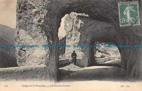 R084243 Gorges de la Vernaison. Die großen Goulets. ND. Nr. 563