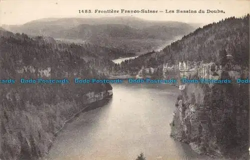 R084246 Grenze Schweizer Franken. Les Bassins du Doubs. Nr. 1485