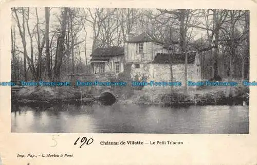 R084254 Chateau de Villette. Das Petit Trianon. L. Morieu a Pont