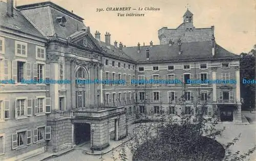 R084262 Kammer. Das Schloss mit Innenansicht. Nr. 790