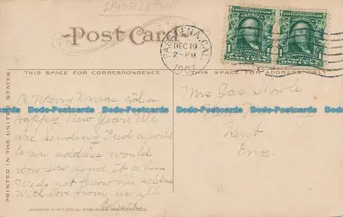 R084274 alte Postkarte. Edward H. Mitchell. 1907