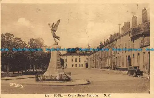 R084287 Toul. Cours Elsass Lothringen. D.D.Nr. 124