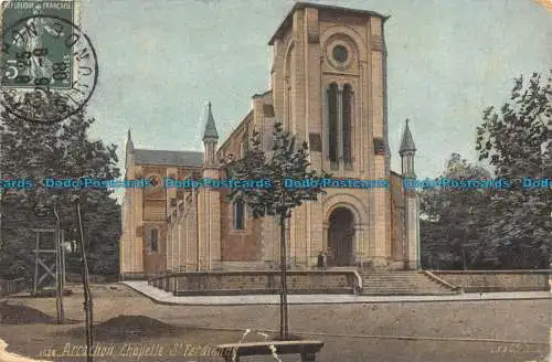 R084946 Arcachon. Kapelle St. Ferdinant. 1908