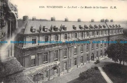 R084948 Vincennes. Das Fort. das Kriegsmuseum. E.M.Nr. 1150