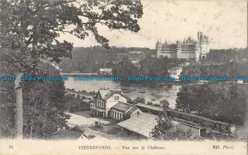 R084514 Pierrefonds. Blick auf das Schloss. ND. Nr. 36