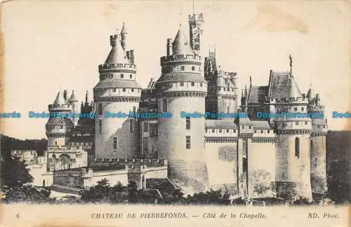 R084517 Schloss Pierrefonds. Küste der Kapelle. ND. Nr. 6