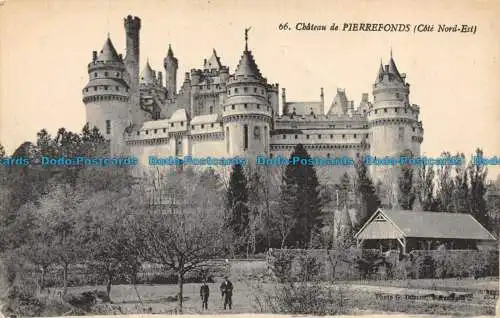 R084519 Schloss Pierrefonds. Nordostküste. Nr. 66