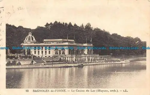 R084564 Bagnoles de l Orne. Das Casino du Lac. LL. Nr. 93