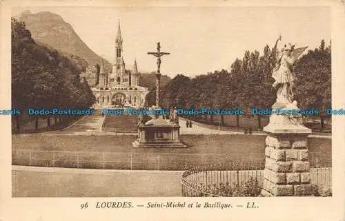 R085044 Lourdes. St. Michael der Basilika. LL. Nr. 96