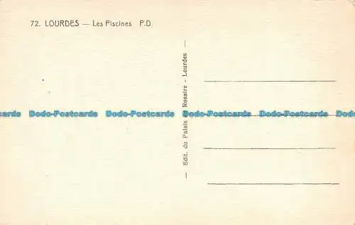 R085051 Lourdes. Die Schwimmbäder. P.D.Nr. 72