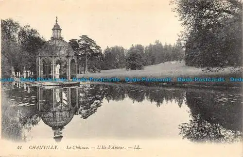 R085060 Chantilly. Das Schloss. L Ile d Amour. LL. Nr. 41