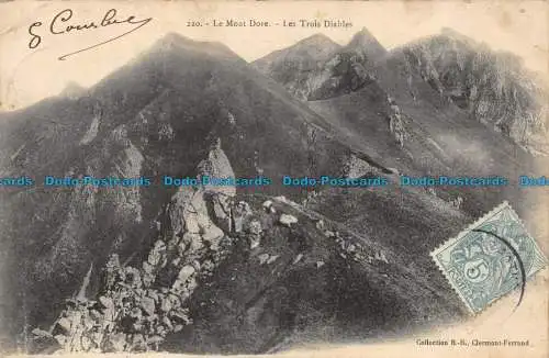 R084589 Le Mont Dore. Die drei Teufel. Nr. 220