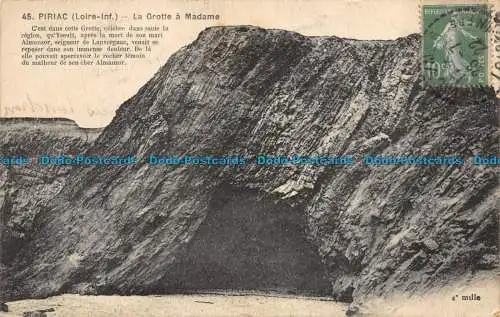 R084597 Piriac. Die Höhle für Madame. F. Hut ab. Nr. 45. 1922