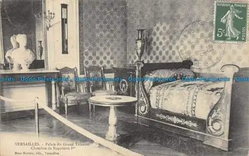 R085083 Versailles. Palast des Grand Trianon. Zimmer von Napoleon I.. 1908