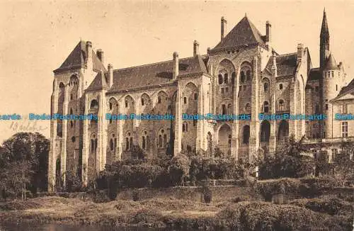 R084608 L Abtei St. Pierre de Solesmes Blick auf die Marmorfabrik Saint Clement Sarthe