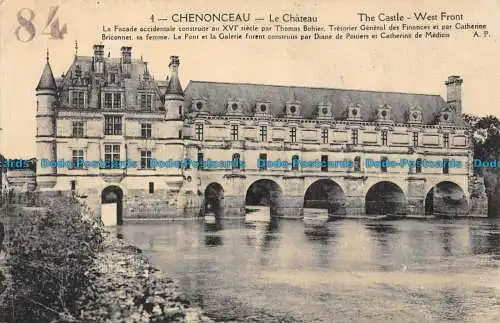 R085094 Chenonceau. Das Schloss. A. Papeghin. Nr. 4